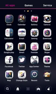 Beauty GO Launcher Theme android App screenshot 2